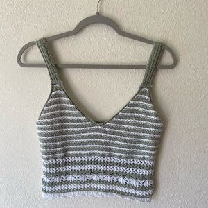 Hollister crochet top